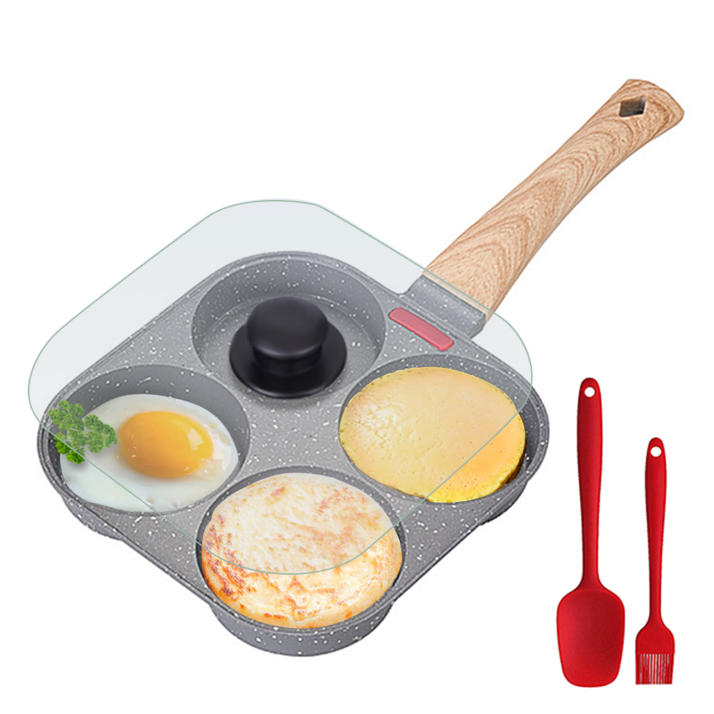 Сковорода для жарки яиц на 4 ч – обзор и цена Mini Pancake Griddle